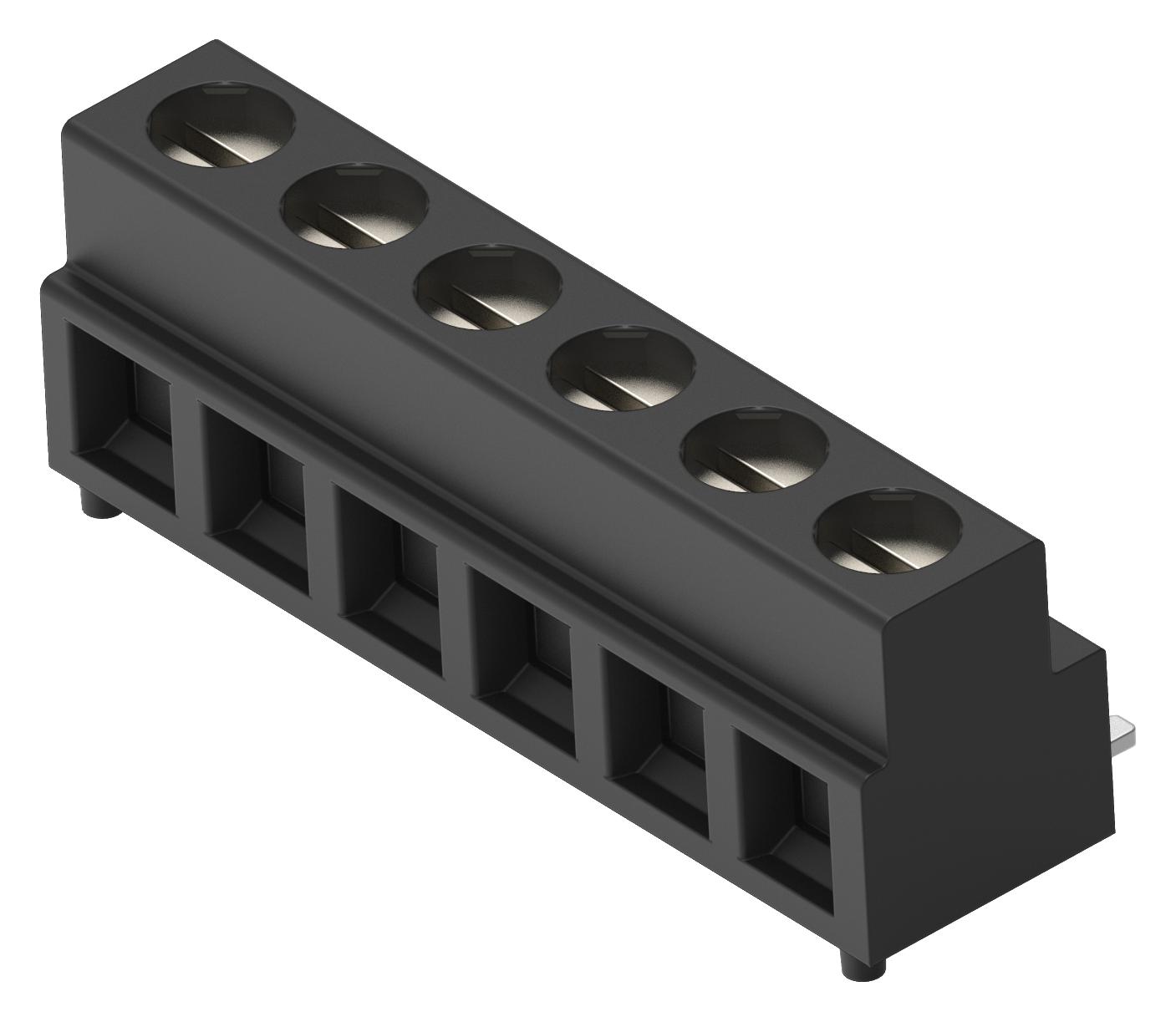 2383938-6 TB, WIRE TO BRD, R/A, 6WAY, 16AWG TE CONNECTIVITY