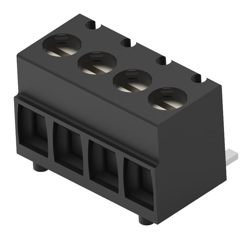 2383942-4 TB, WIRE TO BRD, R/A, 4WAY, 16AWG TE CONNECTIVITY