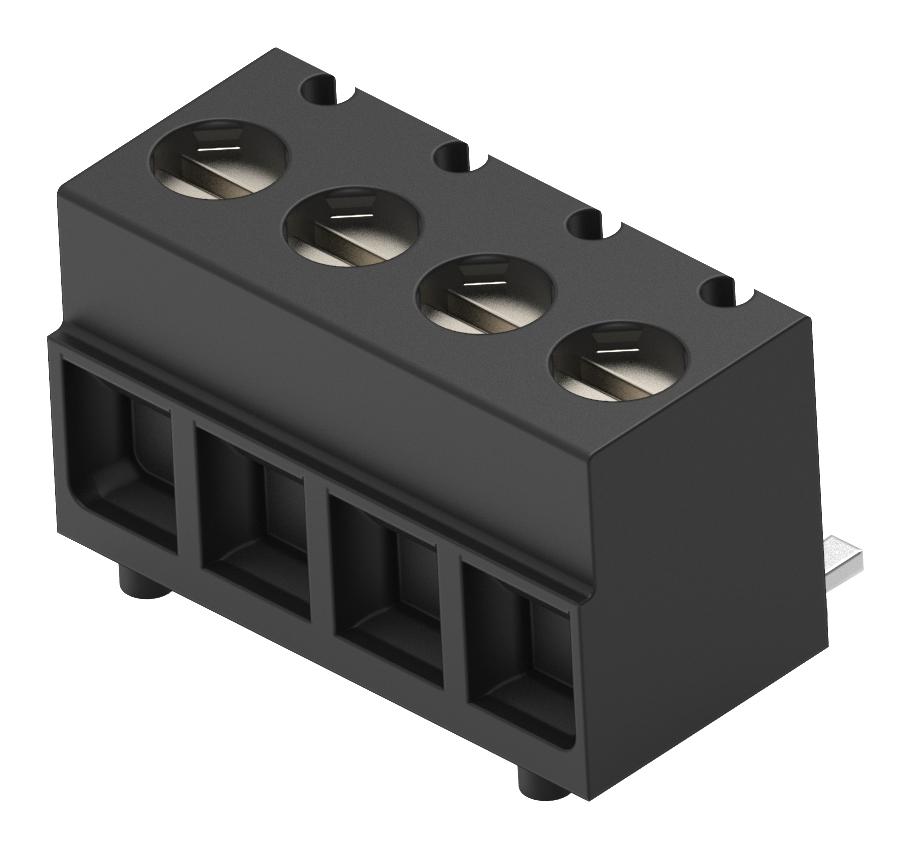 2383945-4 TB, WIRE TO BRD, R/A, 4WAY, 16AWG TE CONNECTIVITY