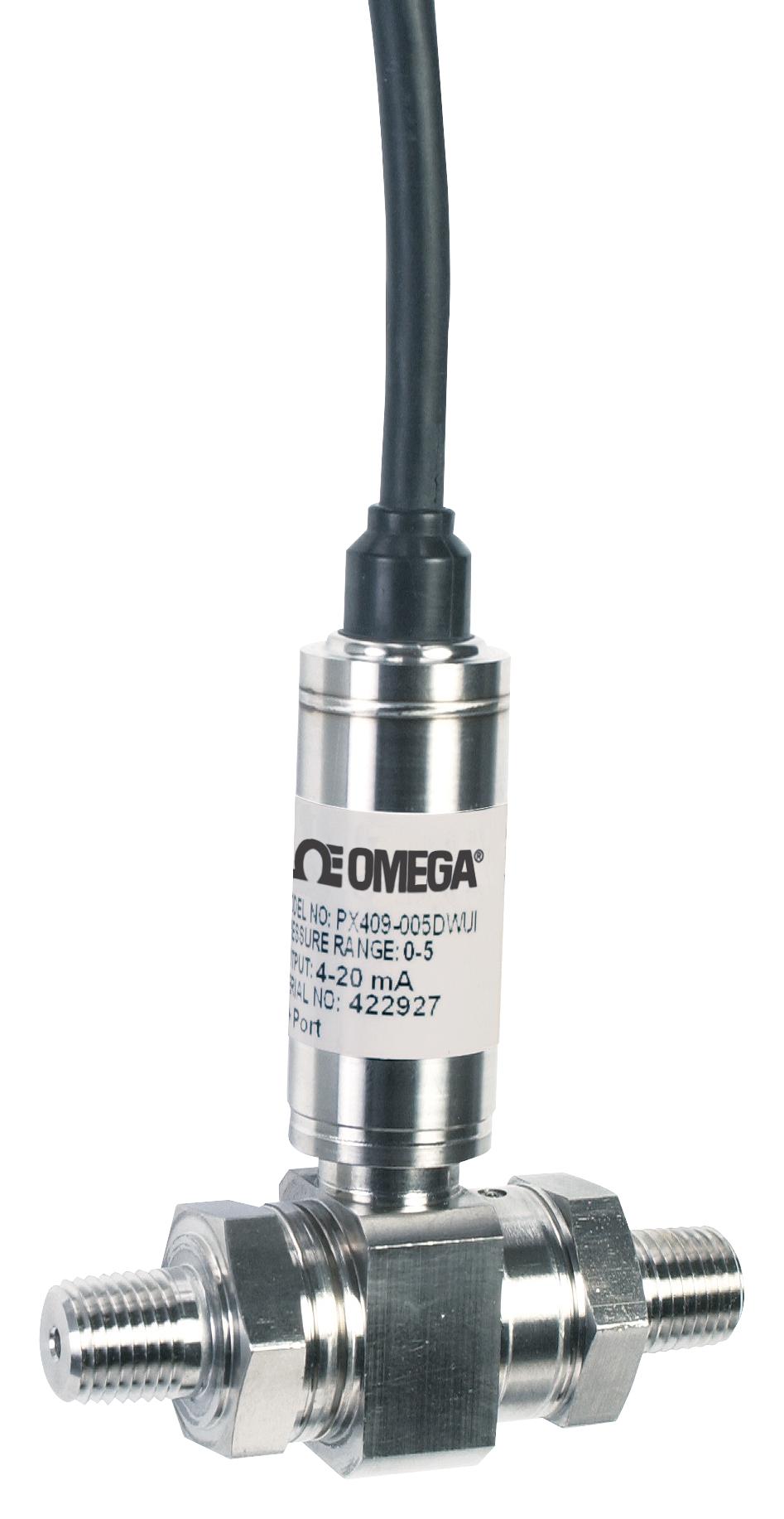 PX409-005DWUI PRESSURE TRANSDUCER, 5PSI, DIFF, ANALOG OMEGA
