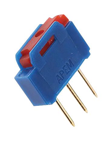 NK236 SLIDE SWITCH, SPDT, 0.5A, 12V, THT APEM