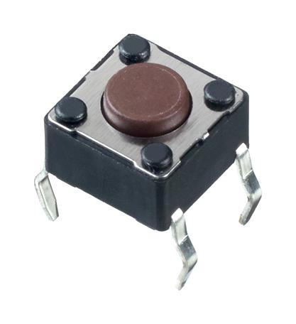 PHAP5-30VA2K3T2N2 TACTILE SWITCH, 0.05A, 12VDC, 260GF, THT APEM
