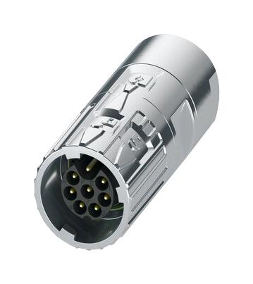 M17-7EP1N8A8002S CIRCULAR CONN, PLUG, 7+PE, CRIMP PHOENIX CONTACT