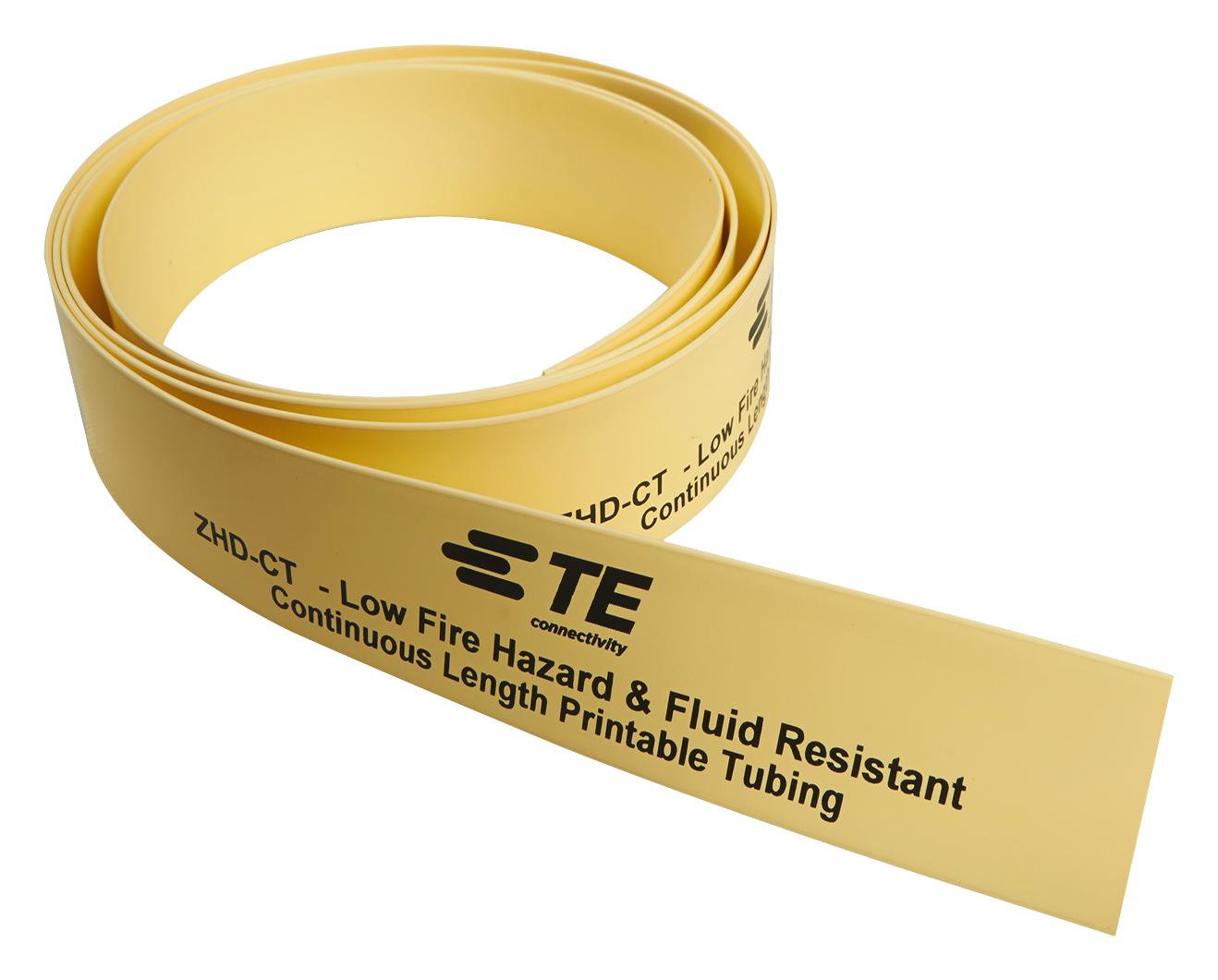 EL8126-000 HEAT-SHRINK TUBING, 2:1, 19.1MM, YELLOW TE CONNECTIVITY