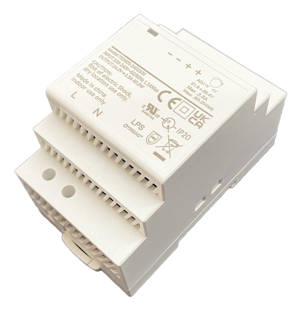 56YSD60S-4801250 POWER SUPPLY, AC-DC, 48V, 1.25A IDEAL POWER