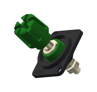 MP303015 BINDING POST, GR/BK, PANEL MOUNT MULTICOMP PRO