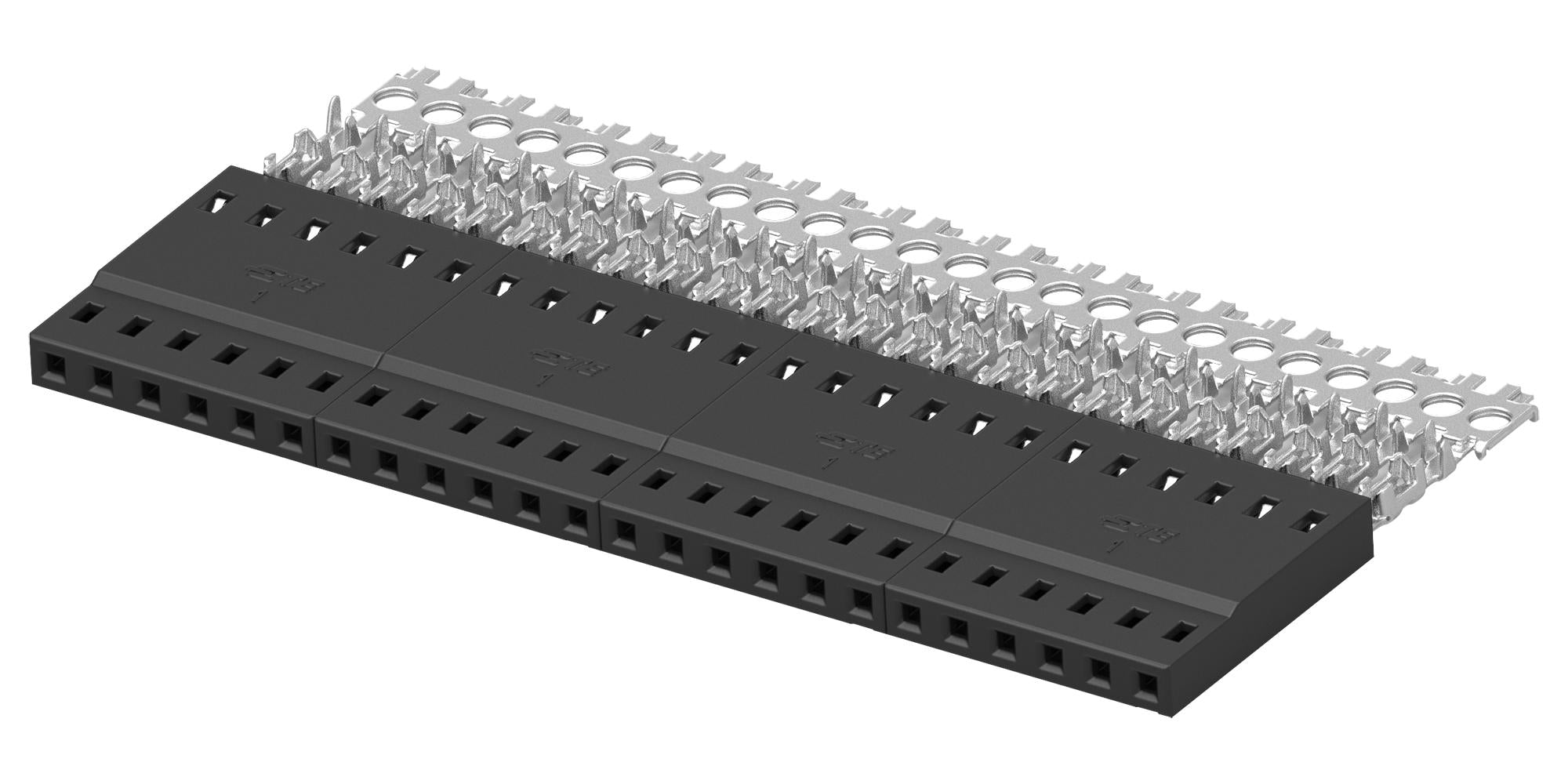 2317205-6 CONNECTOR, RCPT, 6POS, 1ROW, IDC TE CONNECTIVITY