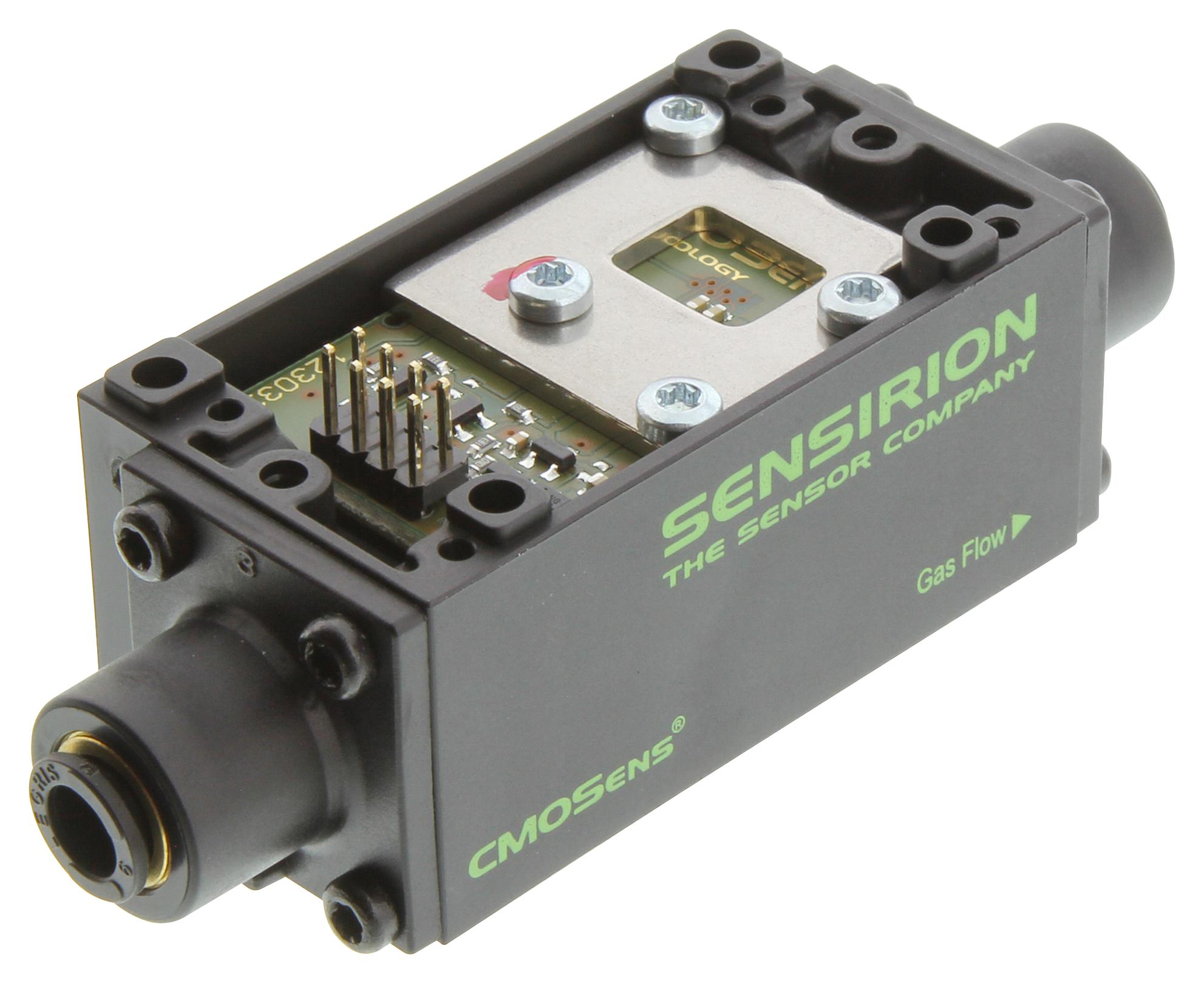 SFM4100-CO2 LEGRIS AIR FLOW SENSOR, 20LPM, 6BAR, 9VDC SENSIRION