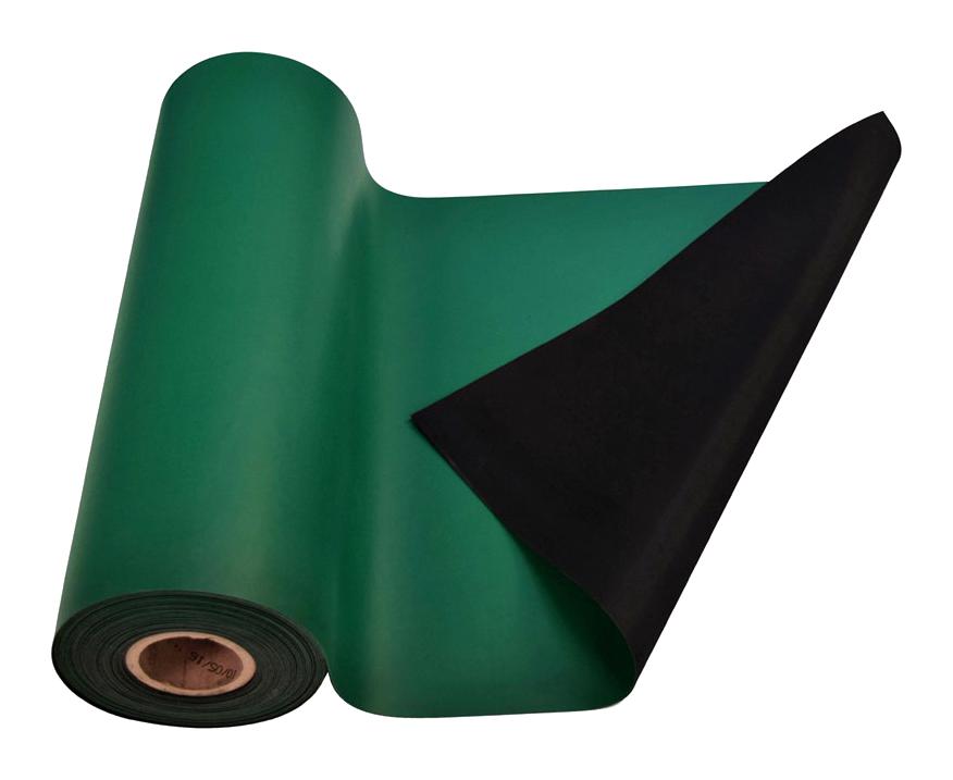770084 MAT ROLL, DISSIPATIVE, 48" X 50', GREEN SCS