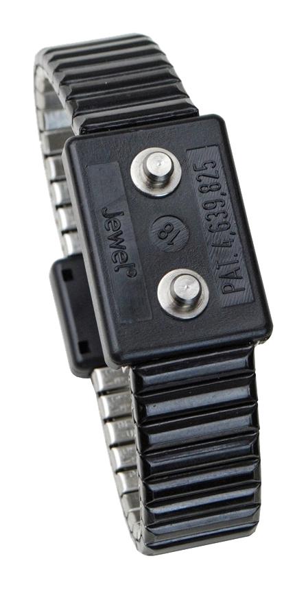 60712 DUAL-WIRE WRIST BAND, METAL, SMALL, STUD DESCO EUROPE (FORMERLY VERMASON)