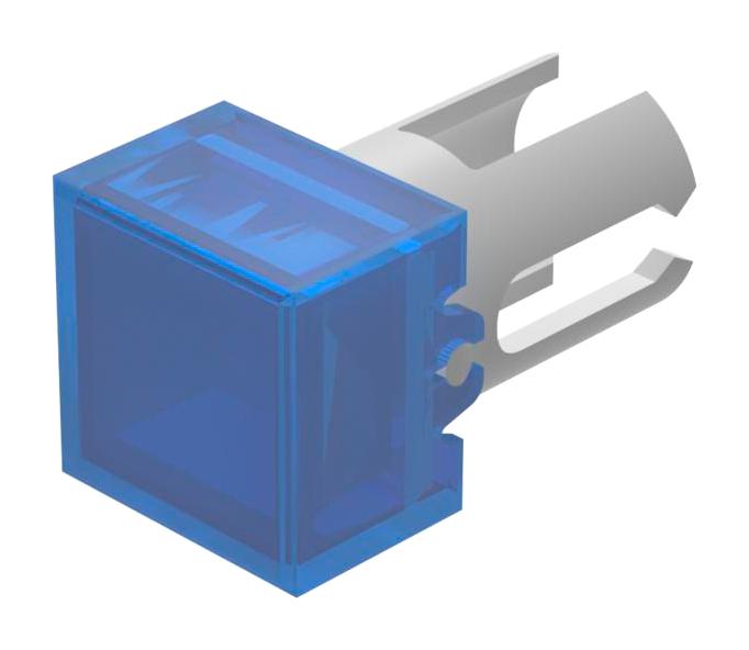 19-951.6 LED LENS, BLUE, SQUARE, PLASTIC EAO
