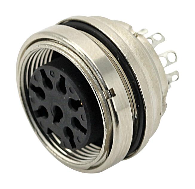 C09131G0082002 CIRCULAR CONN, RCPT, 8POS, PANEL AMPHENOL SINE/TUCHEL