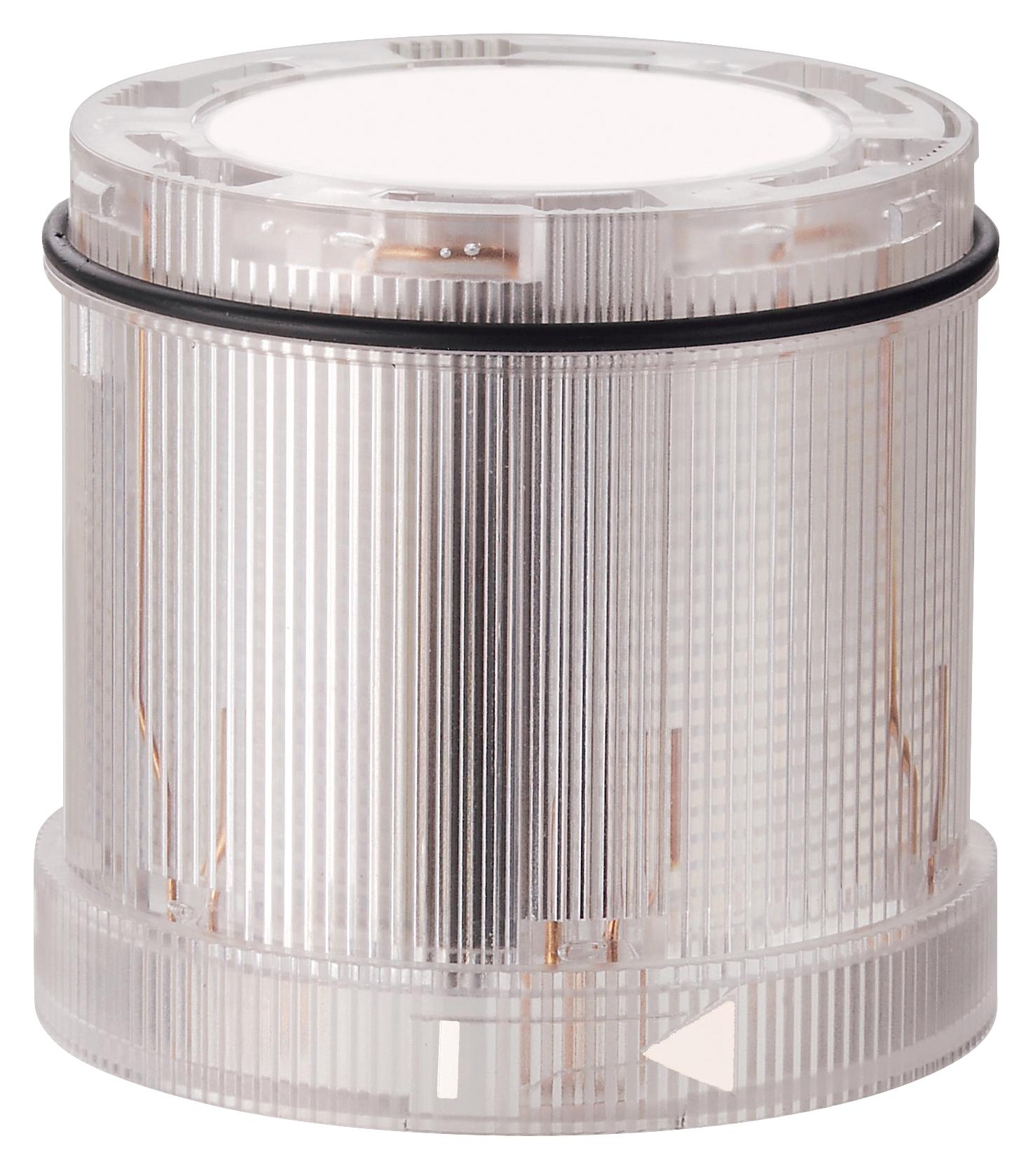 64743075 SIGNAL TOWER, TWINLIGHT, WHT, 24V, 70MM WERMA