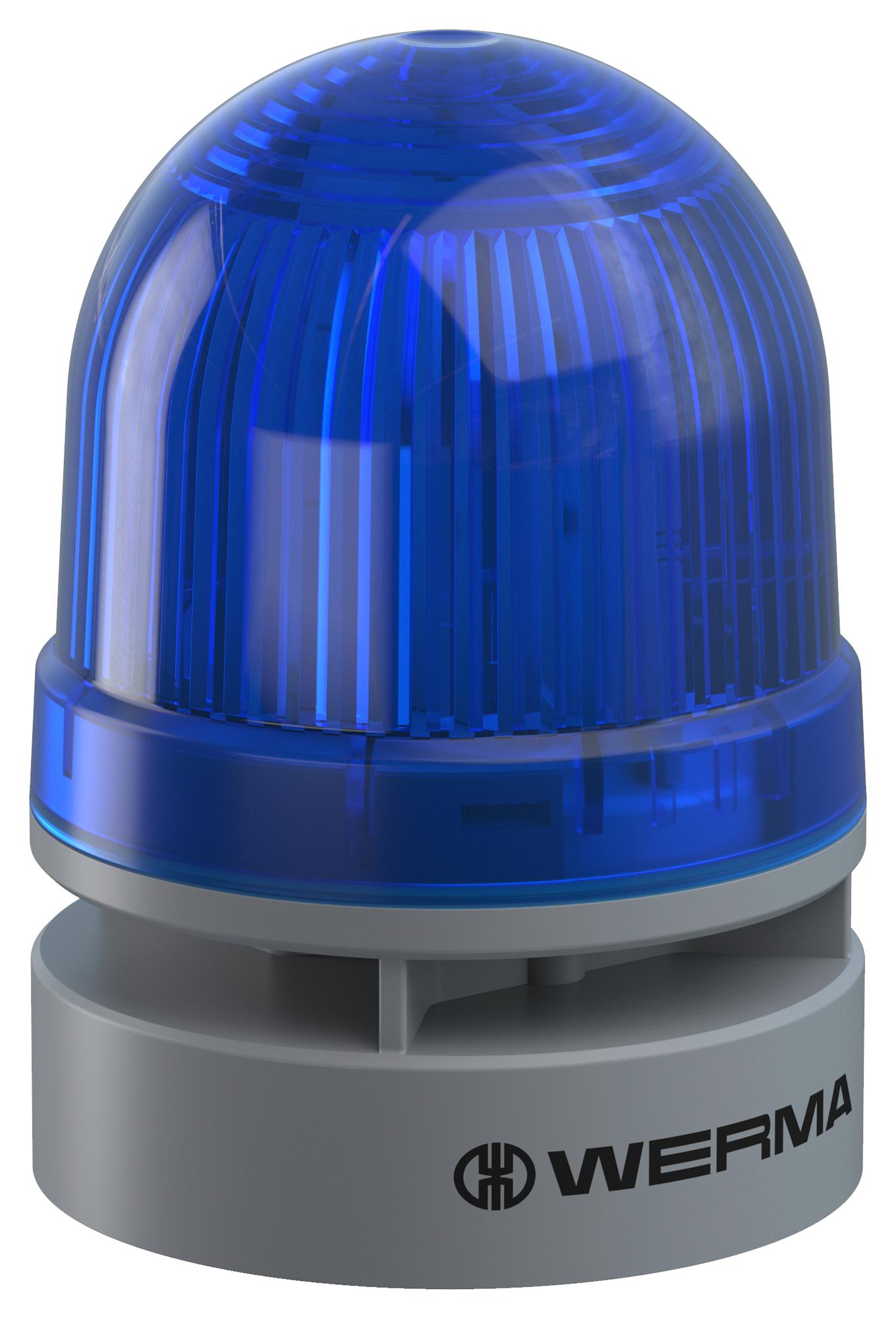46051060 BEACON, TWINLIGHT, BLUE, 95DBA, 230VAC WERMA