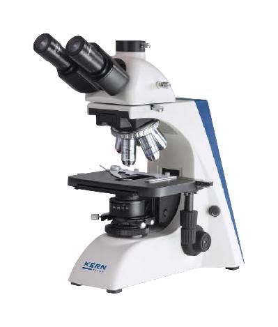 OBN 135 MICROSCOPE, TRINOCULAR, 4/10/20/40/100X KERN