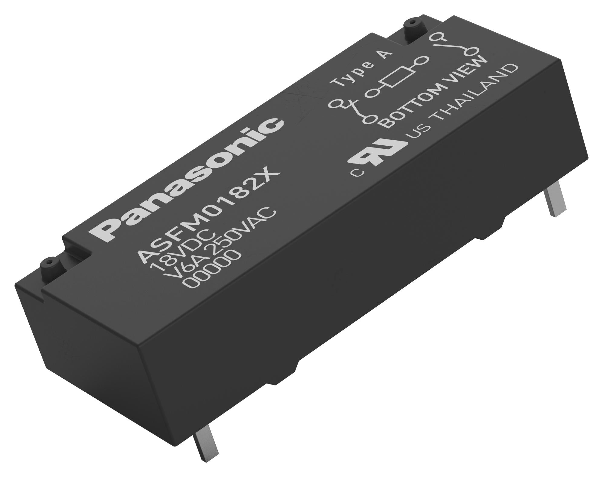 ASFM0212S SAFETY RELAY, SPST, 21VDC, 6A, THT PANASONIC