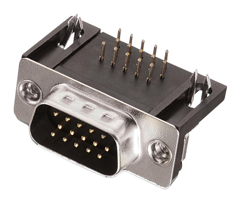 618062325323 HD-D SUB CONN, R/A PLUG, 62POS, DC, SLDR WURTH ELEKTRONIK