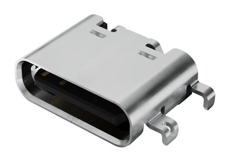 USB4505-03-0-A USB CONN, 2.0 TYPE C, R/A RCPT, 16POS GCT (GLOBAL CONNECTOR TECHNOLOGY)