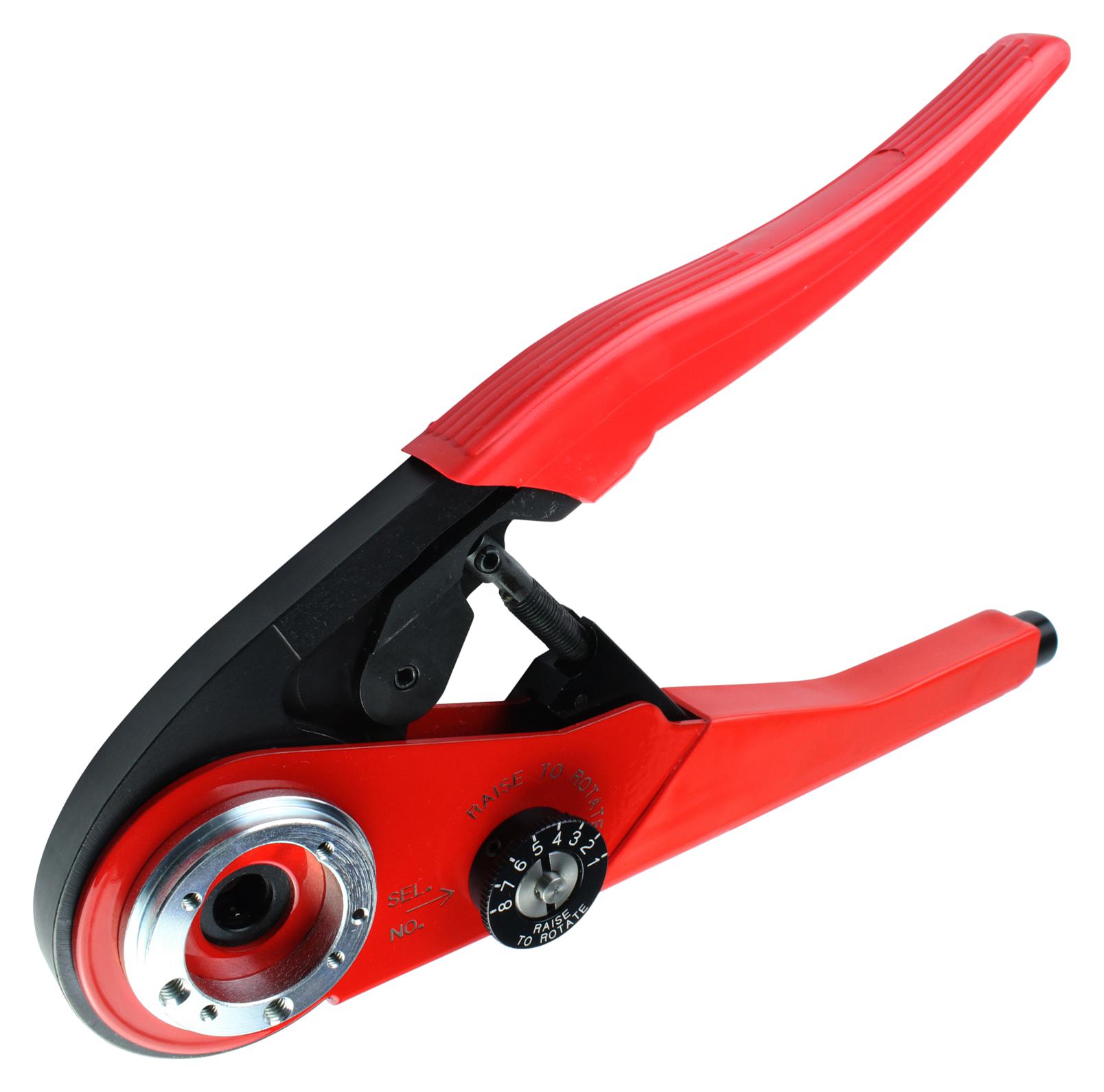 173112-1731 CRIMP TOOL, HAND, 8-STEP ADJUST MOLEX / FCT