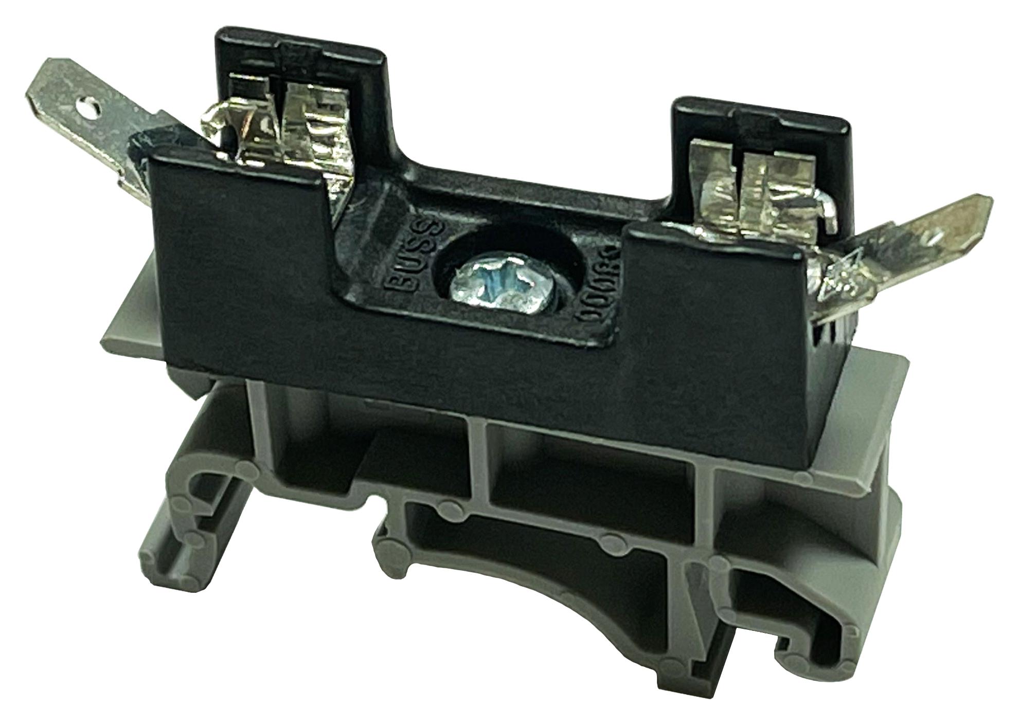 BK-S-8202-1X-DIN CARTRIDGE FUSE HOLDER, 30A, 600VAC, QC EATON BUSSMANN
