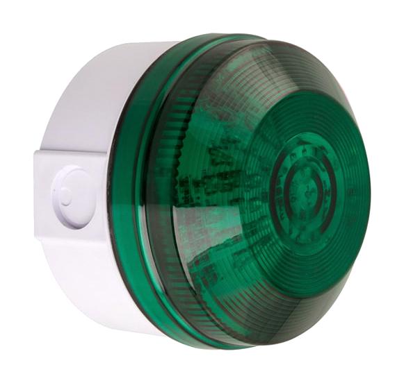 LED195-05WH-04 BEACON, GREEN, CONTINUOUS/FLASHING, 280V MOFLASH SIGNALLING
