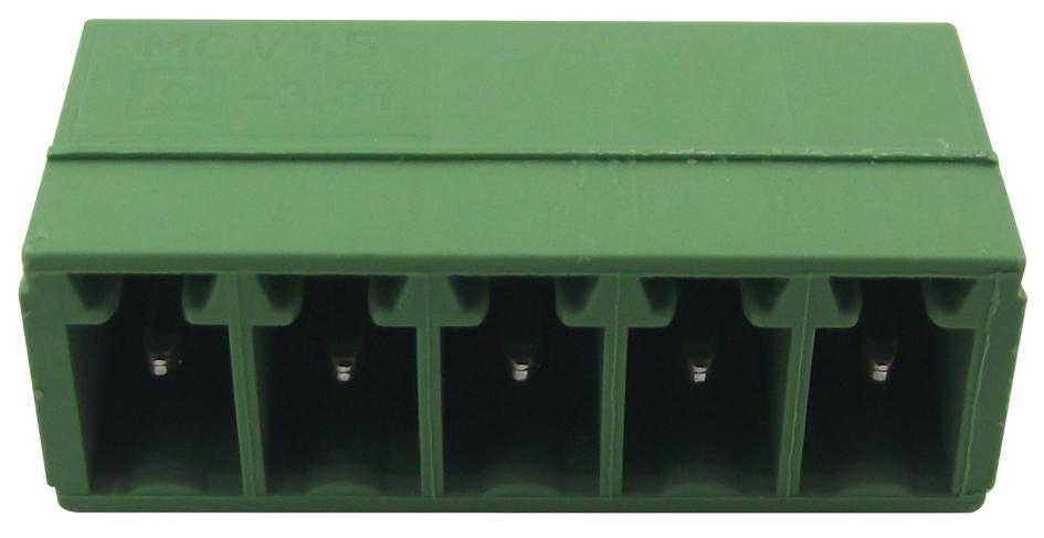 1803455 HEADER, THT, VERTICAL, 3.81MM, 5WAY PHOENIX CONTACT