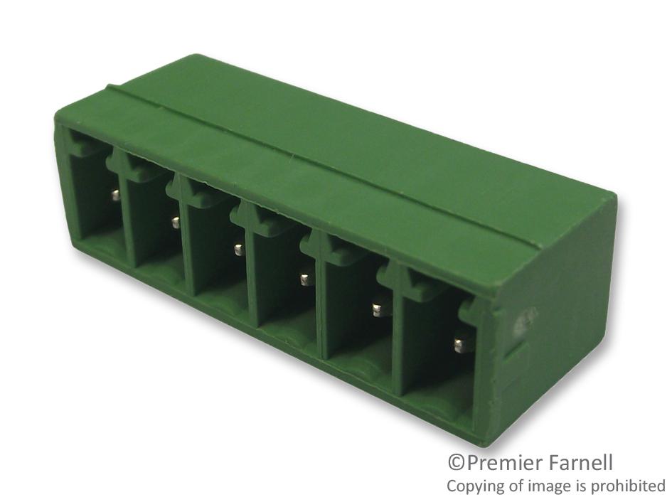 1803468 CONNECTOR, HEADER, THT, 3.81MM, 6WAY PHOENIX CONTACT