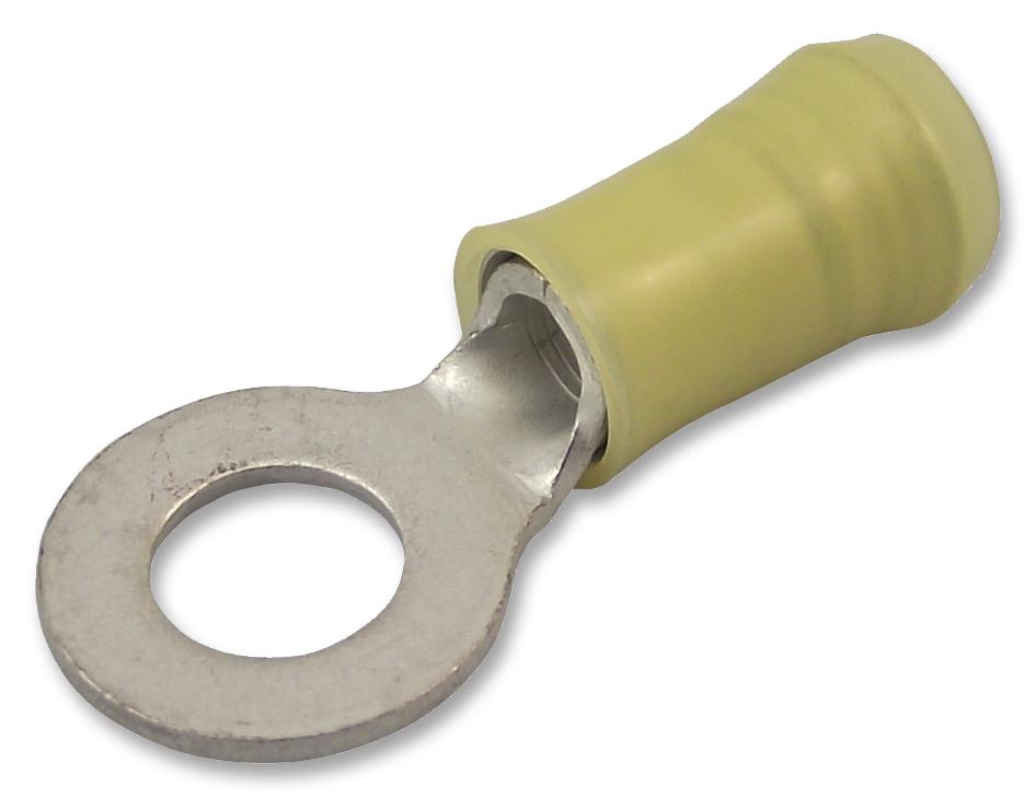 0-0165034-0 TERMINAL, CRIMP, RING, PIDG, 6MM, YELLOW AMP - TE CONNECTIVITY