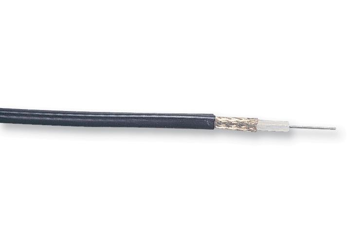 MRG5800 COAX CABLE, RG58/U, BLACK, 50 OHM, PER M BELDEN