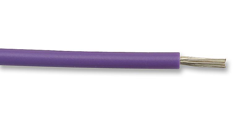 3057 VI005 HOOK-UP WIRE, 1.32MM2, VIOLET, 30.5M ALPHA WIRE