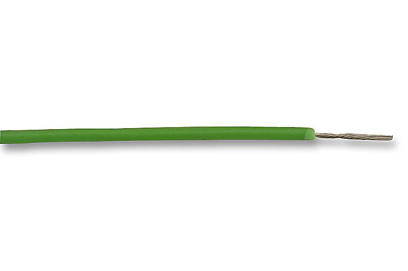 3079 GR005 HOOK-UP WIRE, 2.08MM2, GREEN, 30.5M ALPHA WIRE