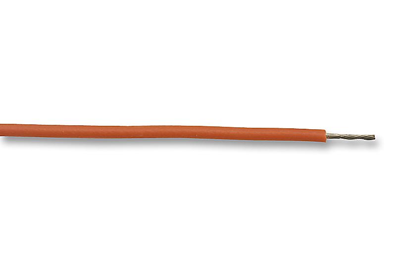 2843/1 OR001 HOOK-UP WIRE, 26AWG, ORG, 305M ALPHA WIRE