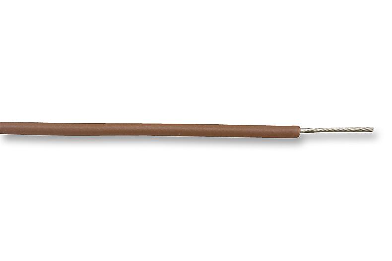 422001 BR001 HOOK-UP WIRE, 0.52MM2, 305M, BROWN ALPHA WIRE