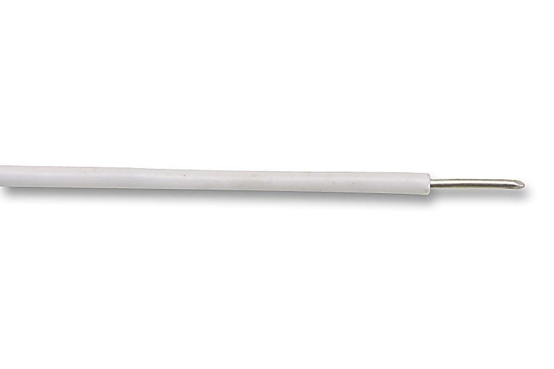 SPC00440A003 25M WIRE, PTFE, A, WHITE, 1/0.4MM, 25M BRAND REX