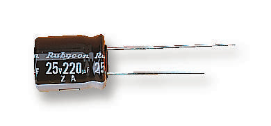 35ZLG100MEFC8X11.5 CAP, 100µF, 35V, 20% RUBYCON