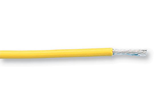 SPC00445A006 25M WIRE, PTFE, A, YELLOW, 19/0.2MM, 25M BRAND REX