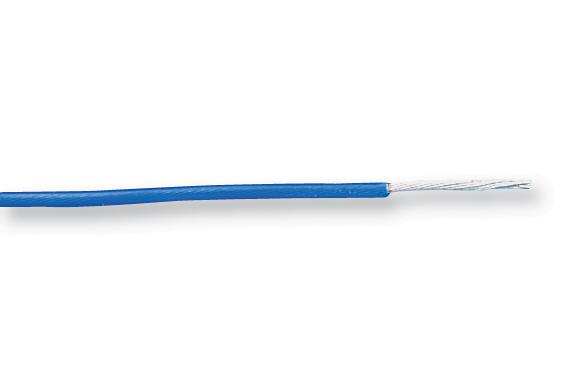 SPC00447A004 100M WIRE, PTFE, B, BLUE, 7/0.2MM, 100M BRAND REX