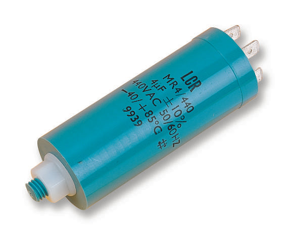 MR/P/440/5/C CAP, 5µF, 440VAC, 10%, PP, CAN, PANEL LCR COMPONENTS