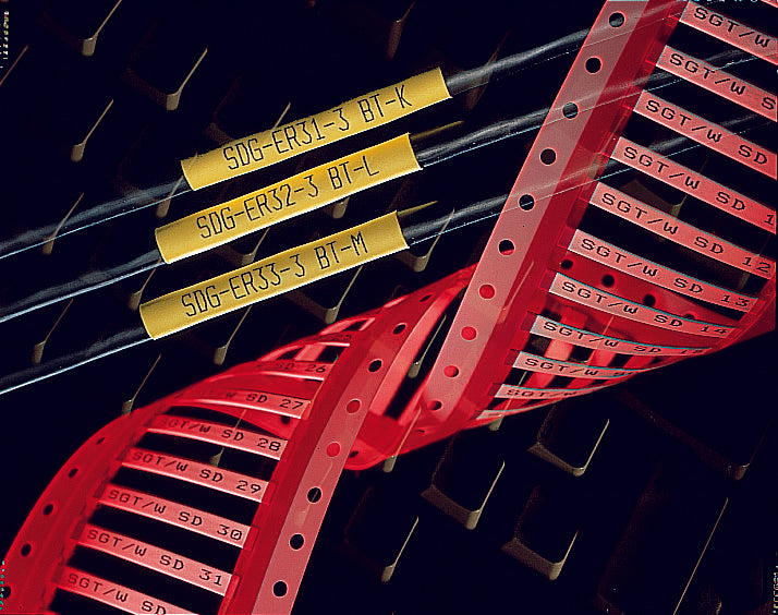 RPS-16-10/2.0-4 HEATSHRINK, SLEEVE, 6.4MM, YEL, BX250 RAYCHEM - TE CONNECTIVITY