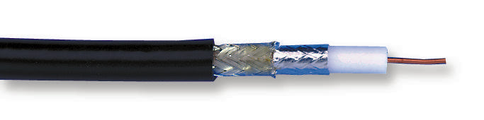 1694A.00153 COAX CABLE, RG6/U, 18AWG, BLACK, 153M BELDEN