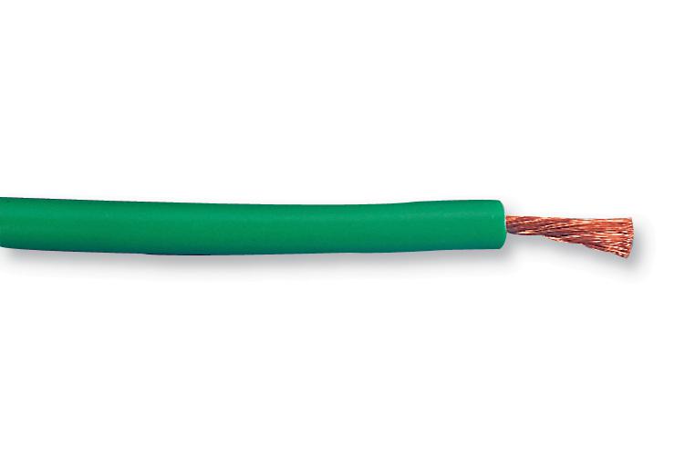61.7607-25 25M WIRE, SILIVOLT-1V, GREEN, 25M STAUBLI