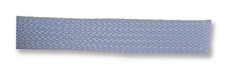 PETGY3BG5 SLEEVING, BRAID, 3MM, GREY, 5M MULTICOMP PRO
