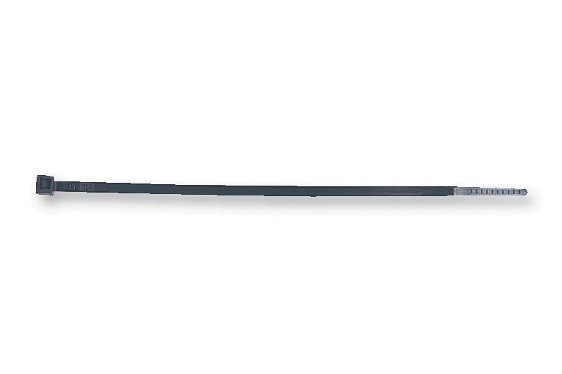 111-03011 CABLE TIE, 150MM, PA66, BLACK, PK100 HELLERMANNTYTON