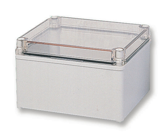 PC M 95 T ENCLOSURE BOX, POLYCARBONATE, IP67, CLEAR LID FIBOX