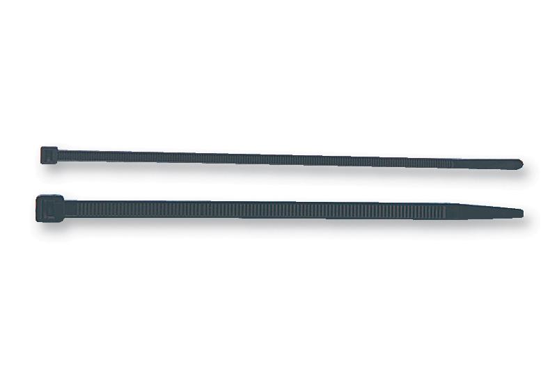 TY125-40X-100 CABLE TIE, BLACK, 3.5X141MM, PK100 ABB - THOMAS & BETTS