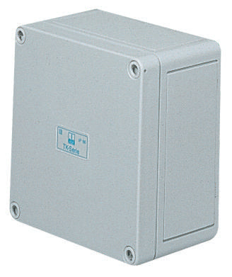 110-409 BOX, GREY LID, 130X94X57MM SPELSBERG