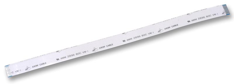 AXO-00015 RIBBON CABLE, FLAT, 1.0MM, 10WAY PRO POWER
