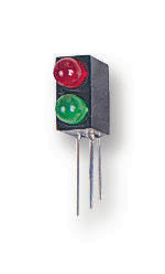 110-000-04-50 LED, 5MM, PCB, QUAD, RED/GRN MARL