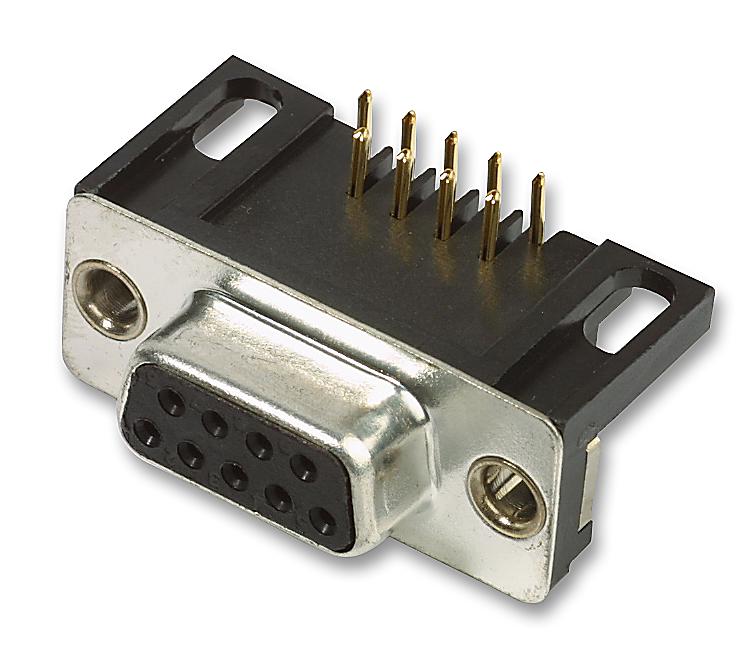 ZDE9S1AKN-146 SOCKET, D, T&D, R/A, 9WAY ITT CANNON