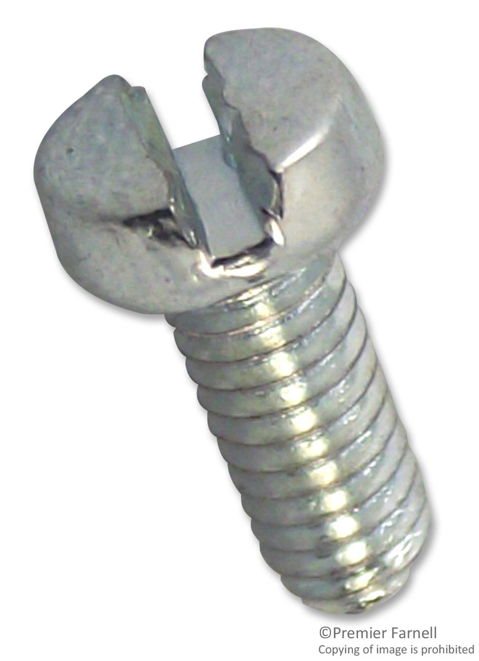 M310 CSSTMCZ100- SCREW, SLT, CHEESE, STEEL, M3X10, PK100 TR FASTENINGS
